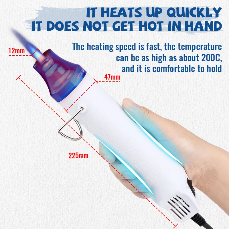 Heat Gun Small - Hot Air Gun 220V Soldering Temperature