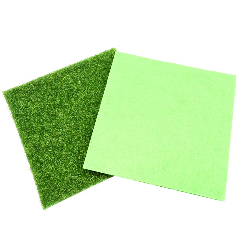 Terrarium Moss Art - 30x30cm Artificial Grassland Simulated Lawn False