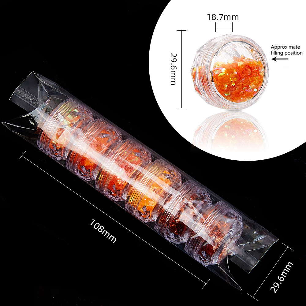 6Colors/Set Resin Sparkling Se - Resin Glitter Pack のレビューと価格
