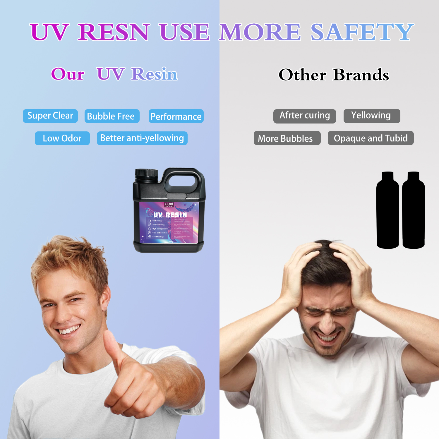 Bulk UV Resin Crystal Clear La - Resin Jewelry Kit のレビューと価格