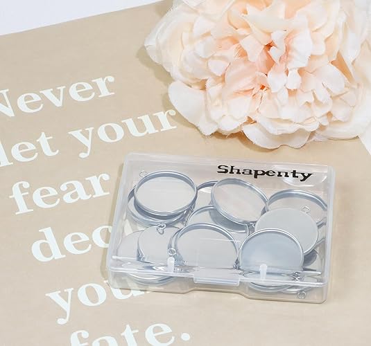 20 Pieces Stainless Steel Roun - Resin Crafts のレビューと価格