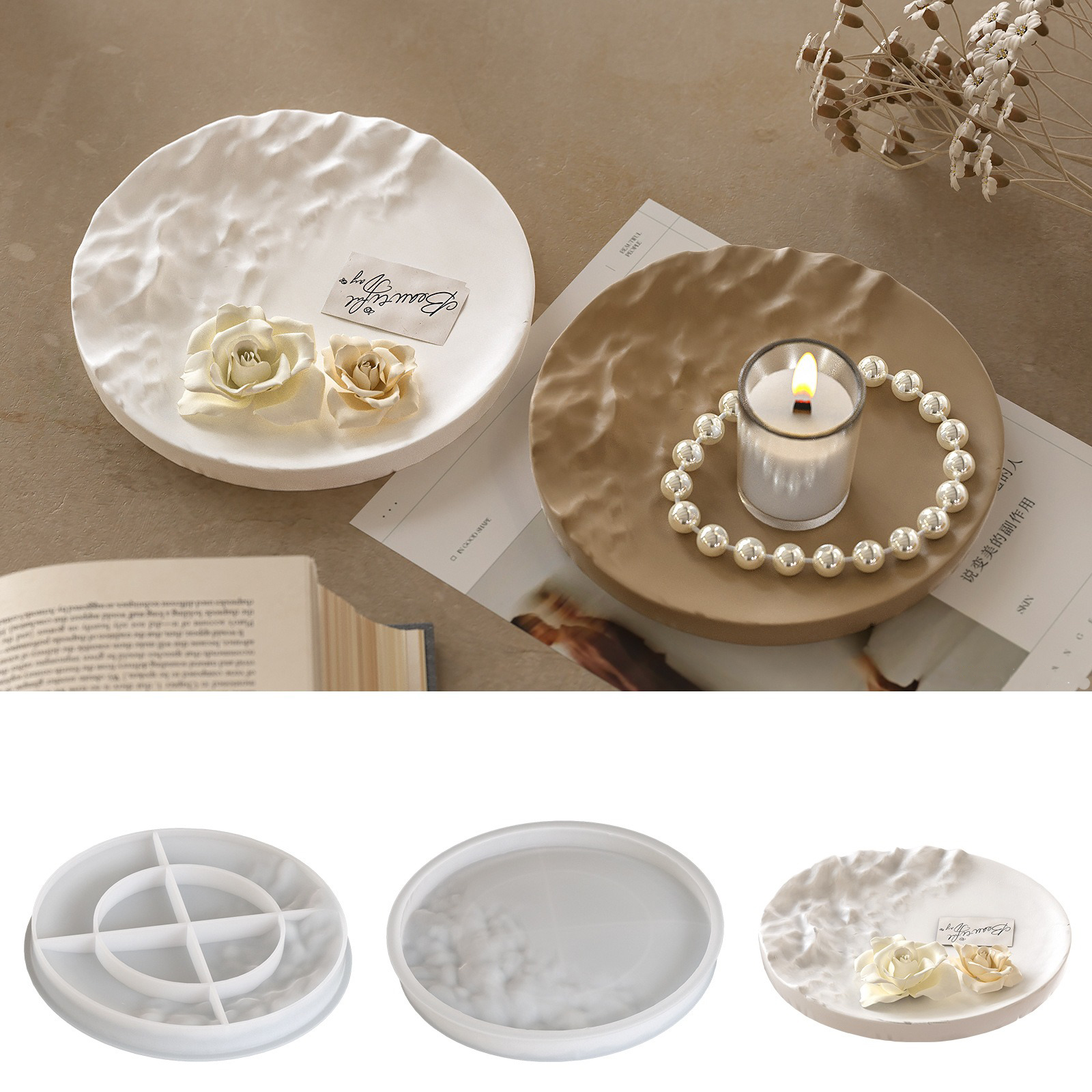 INS Irregular Ripple Large Cir - Resin Ocean Wave Mold のレビューと価格