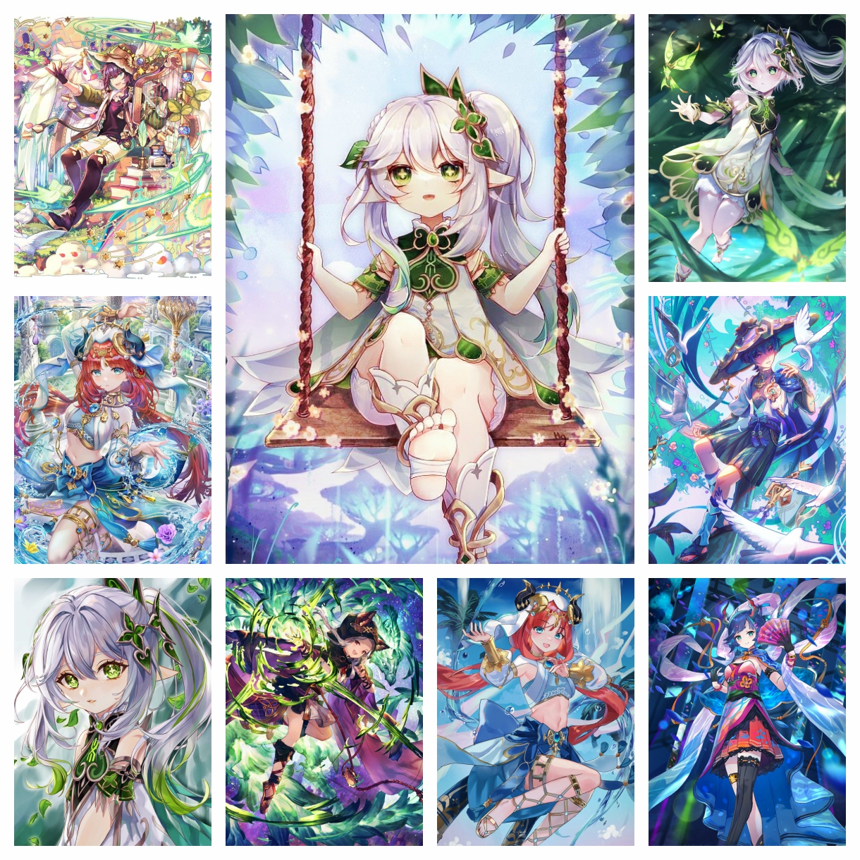 Anime Genshin Impact Full Dril - Resin Craft Genshin のレビューと価格