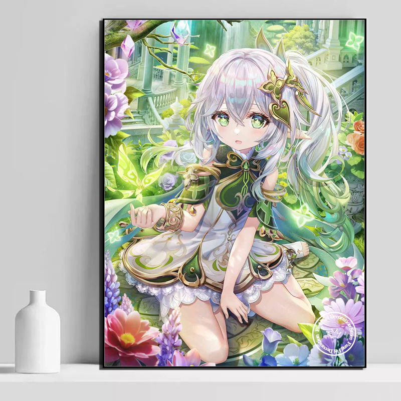 Anime Genshin Impact Full Dril - Resin Craft Genshin のレビューと価格