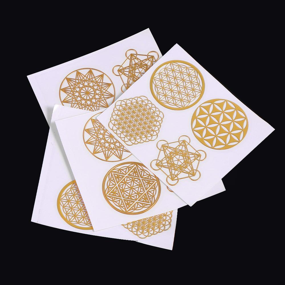 New Geometric Pattern Metal En - Flower Preservation Resin のレビューと価格