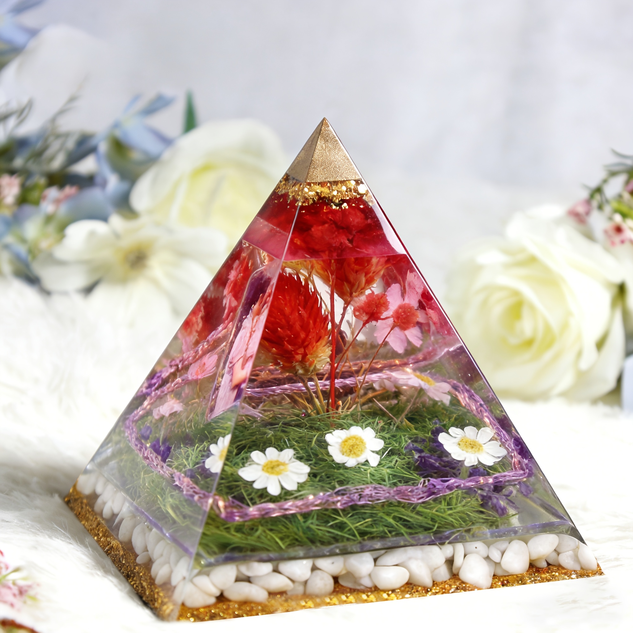 5pc- Pyramid resin molds of va - Resin Jewelry Kit のレビューと価格