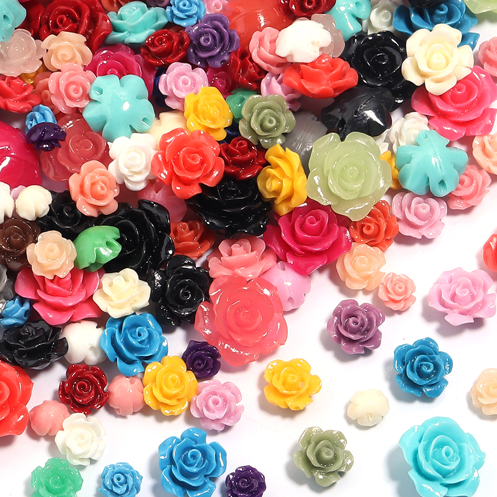 10pcs 6 8 10 12 15mm Imitation - Flower Preservation Resin のレビューと価格