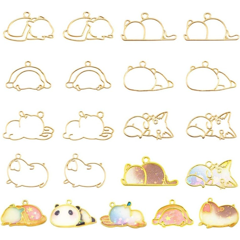 14pcs Hibernator Theme Open Be - Resin Jewelry Kit のレビューと価格