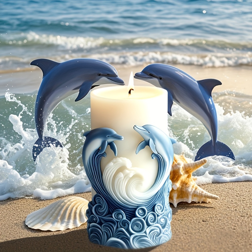 Ocean Theme Silicone Candle Mo - Resin Ocean Wave Mold のレビューと価格