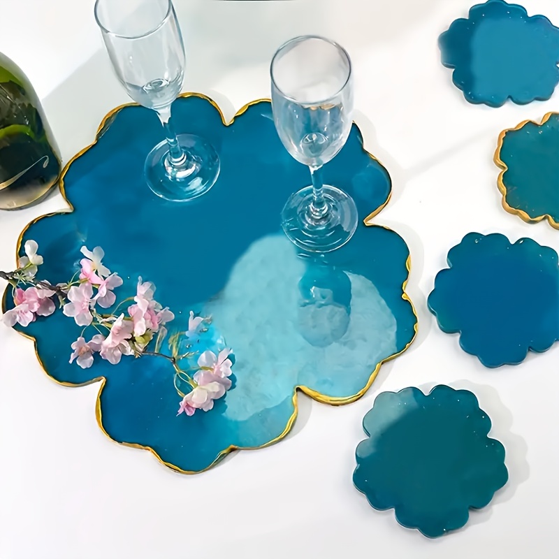 5pcs Mirror Large Flower Small - Flower Preservation Resin のレビューと価格