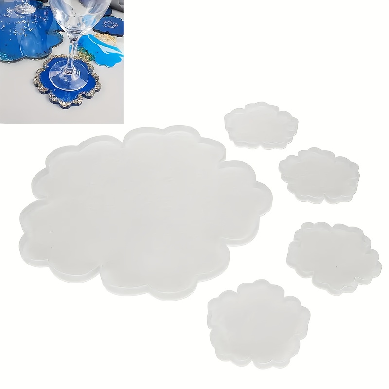 5pcs Mirror Large Flower Small - Flower Preservation Resin のレビューと価格