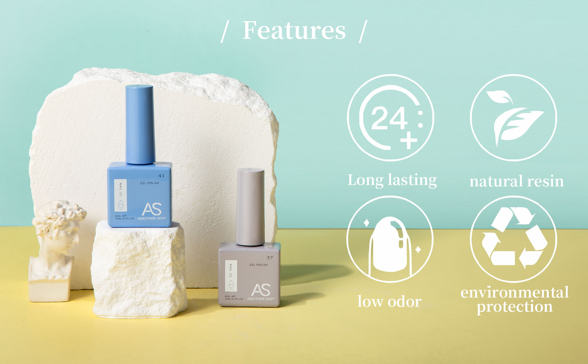 AS 15ml Gel Nail Polish Not Se - Resin Glitter Pack のレビューと価格