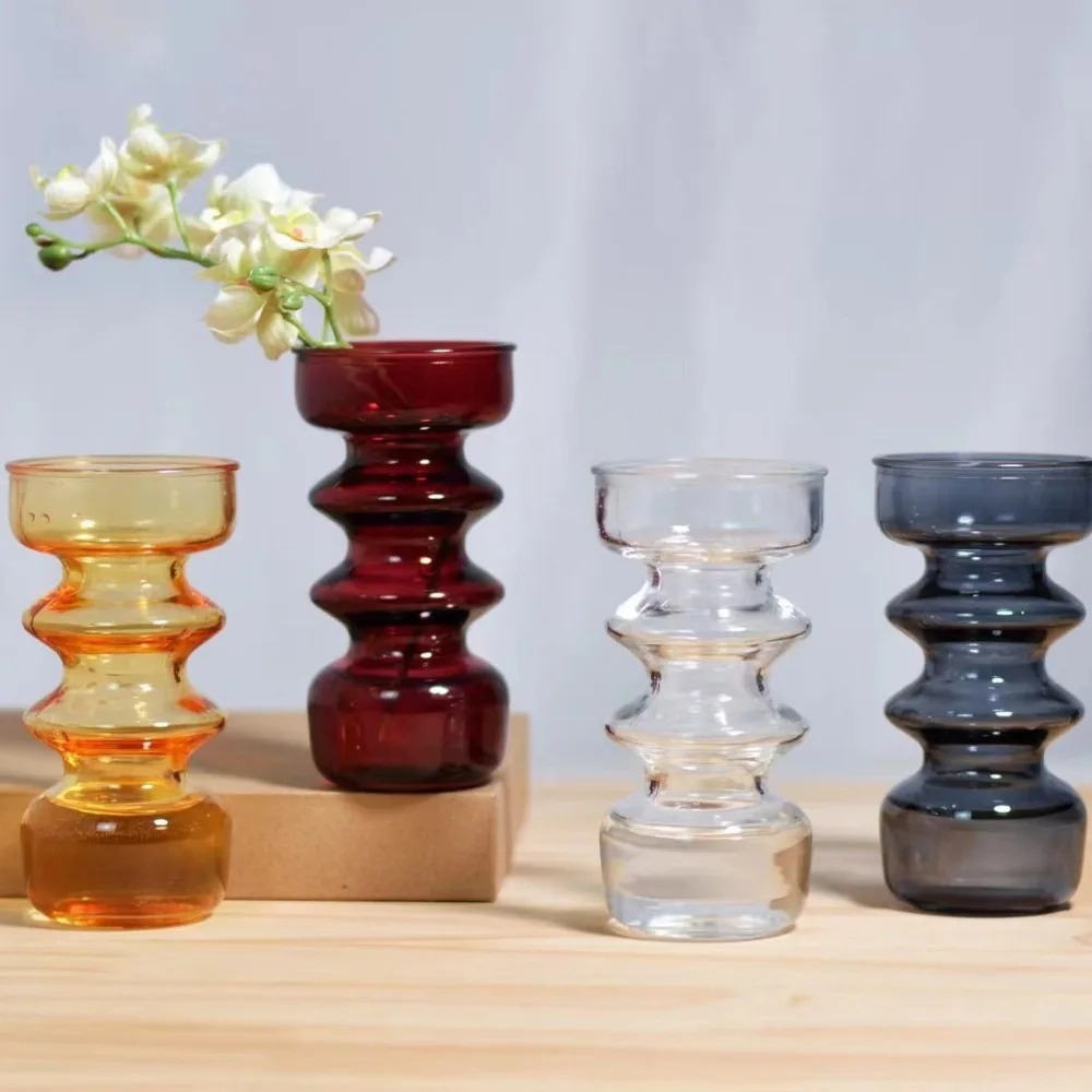 Colorful Vases Glass Ornaments - Dried Flower Bulk のレビューと価格