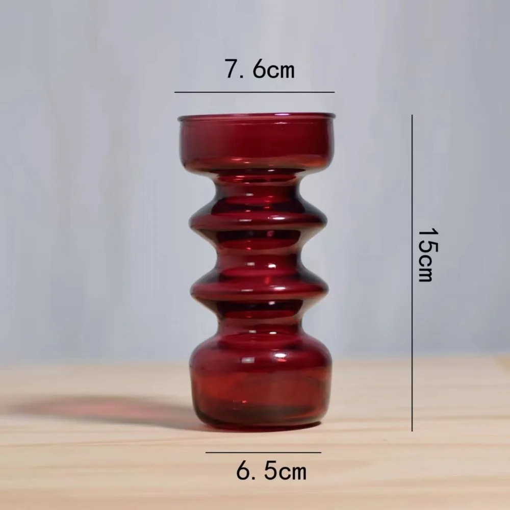 Colorful Vases Glass Ornaments - Dried Flower Bulk のレビューと価格