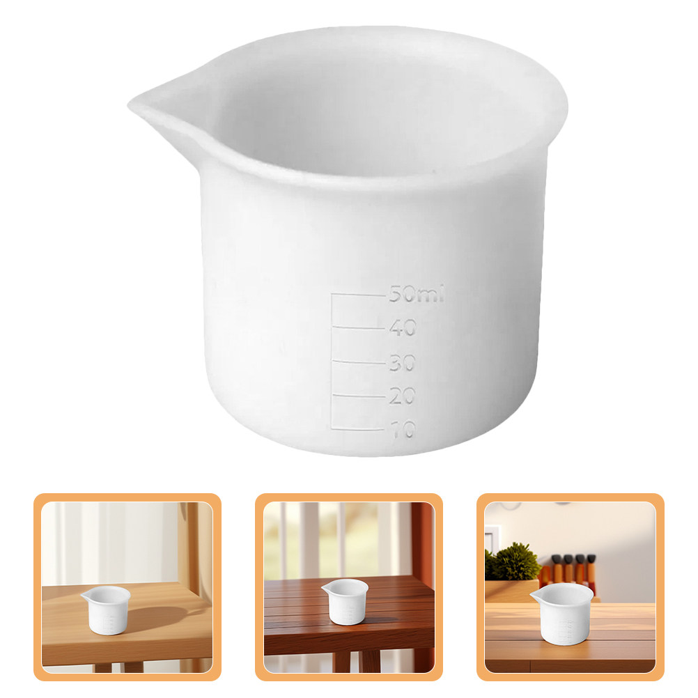 3Pcs 50Ml Silicone Measuring C - Mixing Cup Silicone のレビューと価格