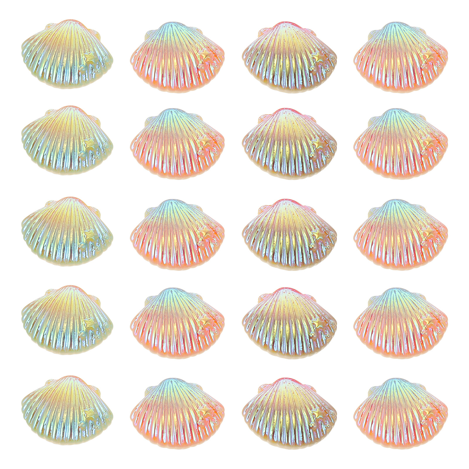 20Pcs Shell Charms for DIY Pho - Resin Crafts Diy のレビューと価格