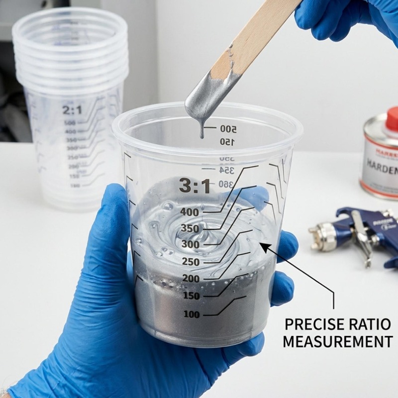 Transparent Plastic Measuring  - Mixing Cup Silicone のレビューと価格
