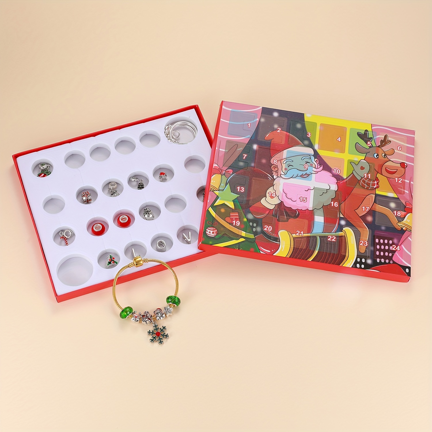 Snowman Christmas Advent Calen - Resin Jewelry Kit のレビューと価格