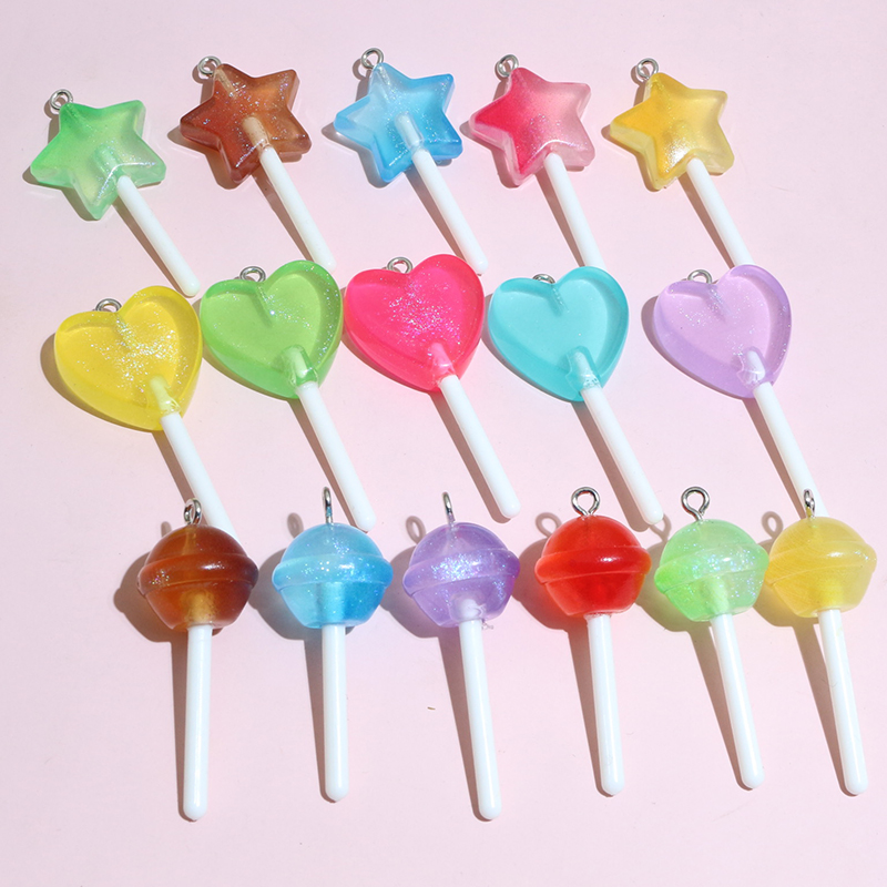 10pcs Mixed Colors Resin Cute  - Flower Preservation Resin のレビューと価格