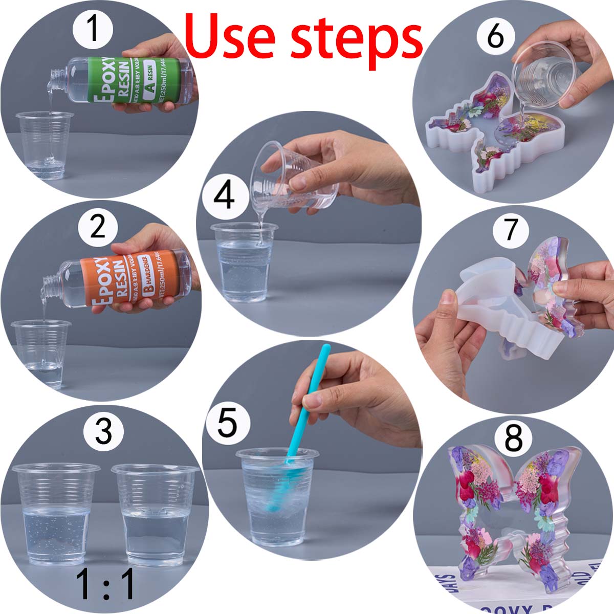 1:1 Ratio Epoxy Resin Kit Anti - Resin Jewelry Kit のレビューと価格