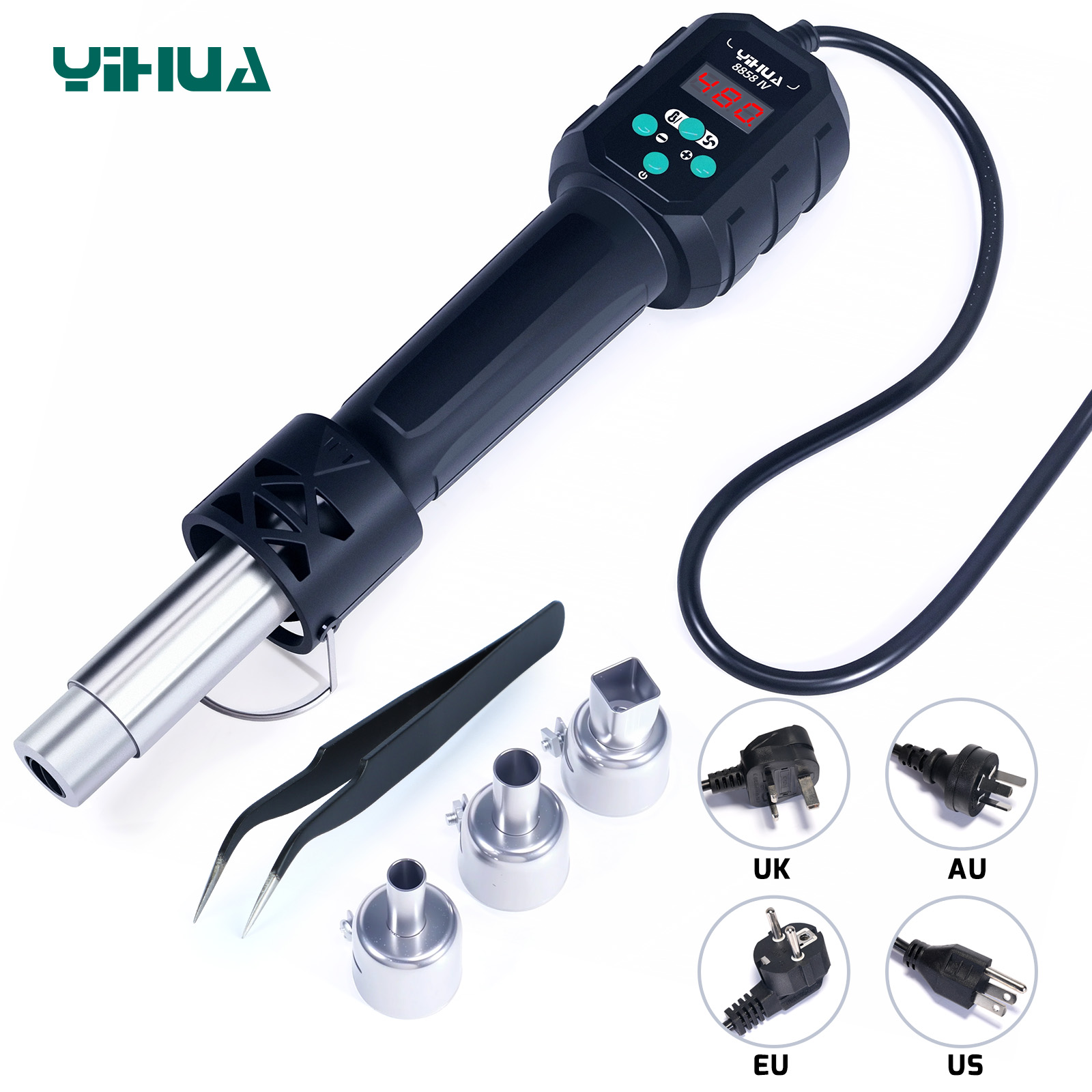 YIHUA Hot Air Gun Temperature  - Heat Gun Small のレビューと価格