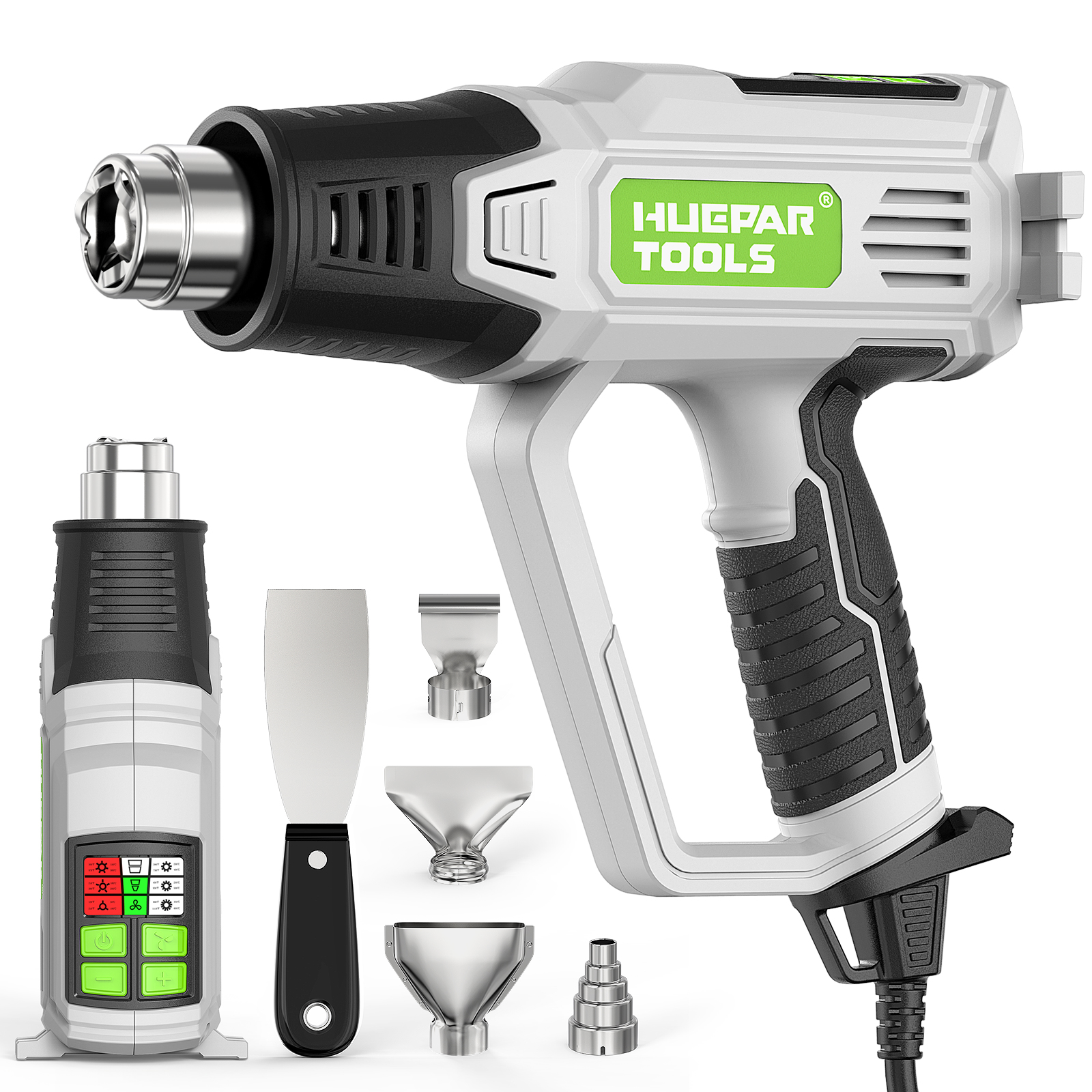 Hot Air Gun with LCD 12 Variab - Heat Gun Small のレビューと価格