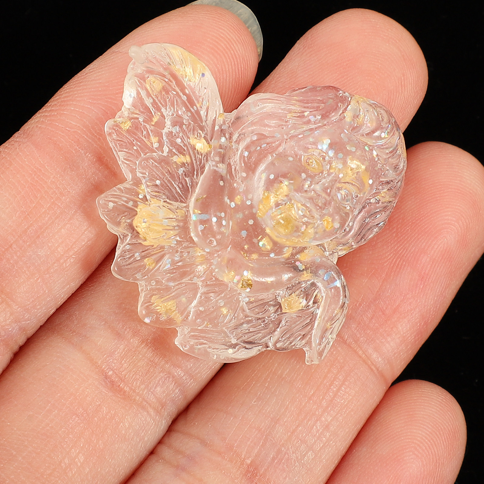 24Pcs Resin Flatback Angel Orn - Resin Crafts Diy のレビューと価格