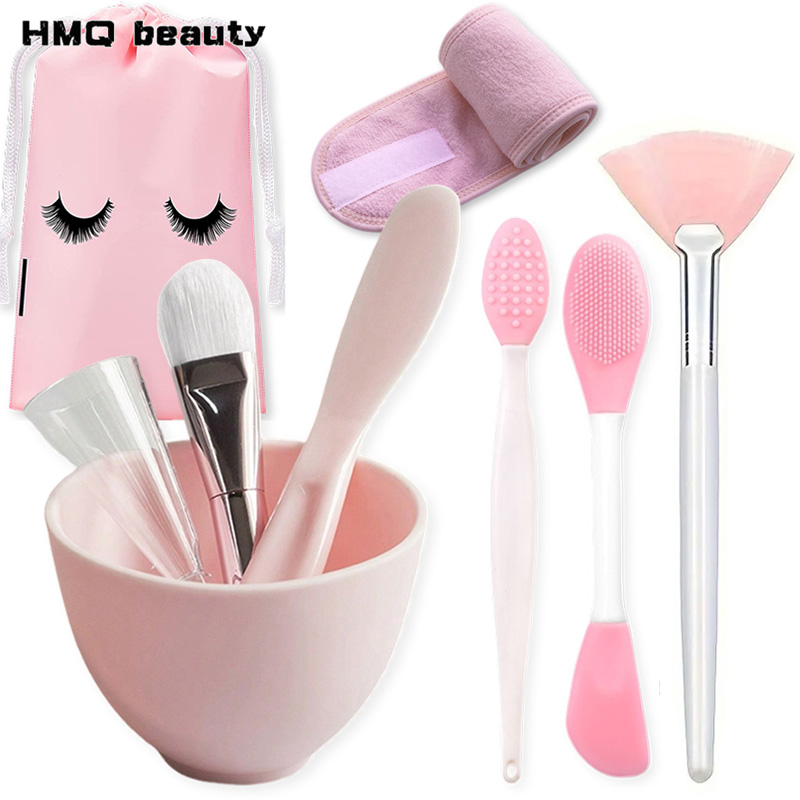 9pcs/set Silicone Face Mask Mi - Mixing Cup Silicone のレビューと価格