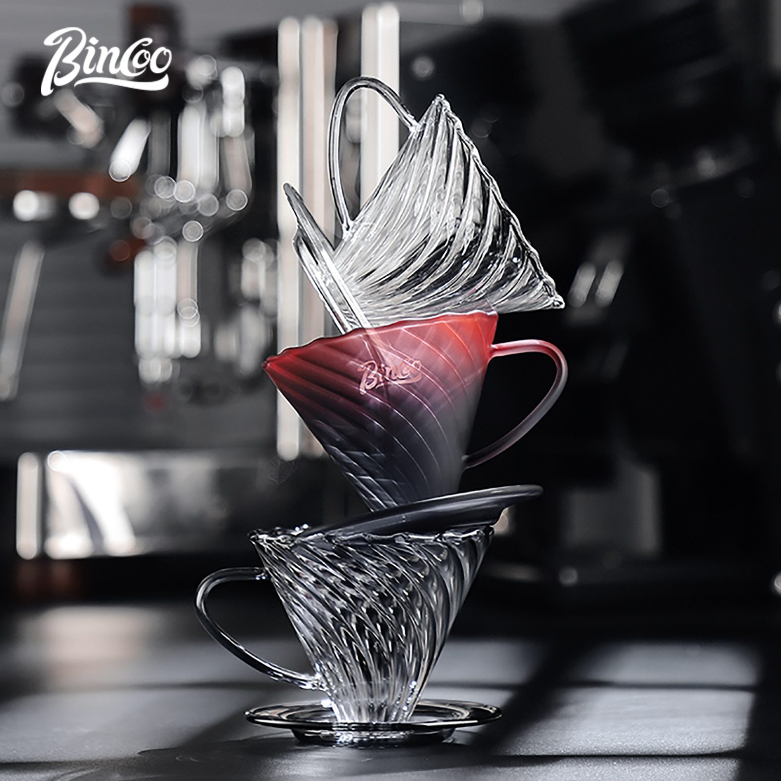 Bincoo Pour Over Coffee Maker  - Mixing Cup Silicone のレビューと価格