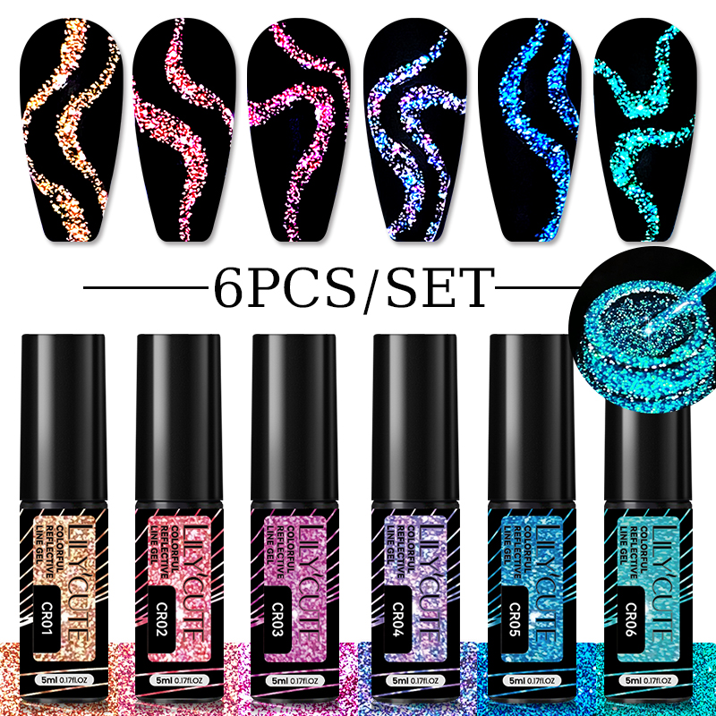 LILYCUTE 5ML Reflective Glitte - Resin Glitter Pack のレビューと価格