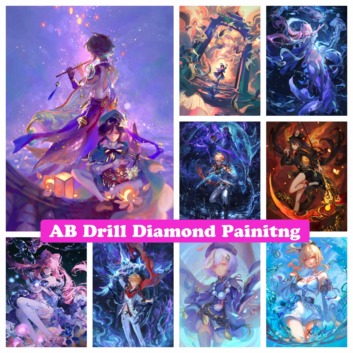 Genshin Impact Anime Zhong Qi  - Resin Craft Genshin のレビューと価格