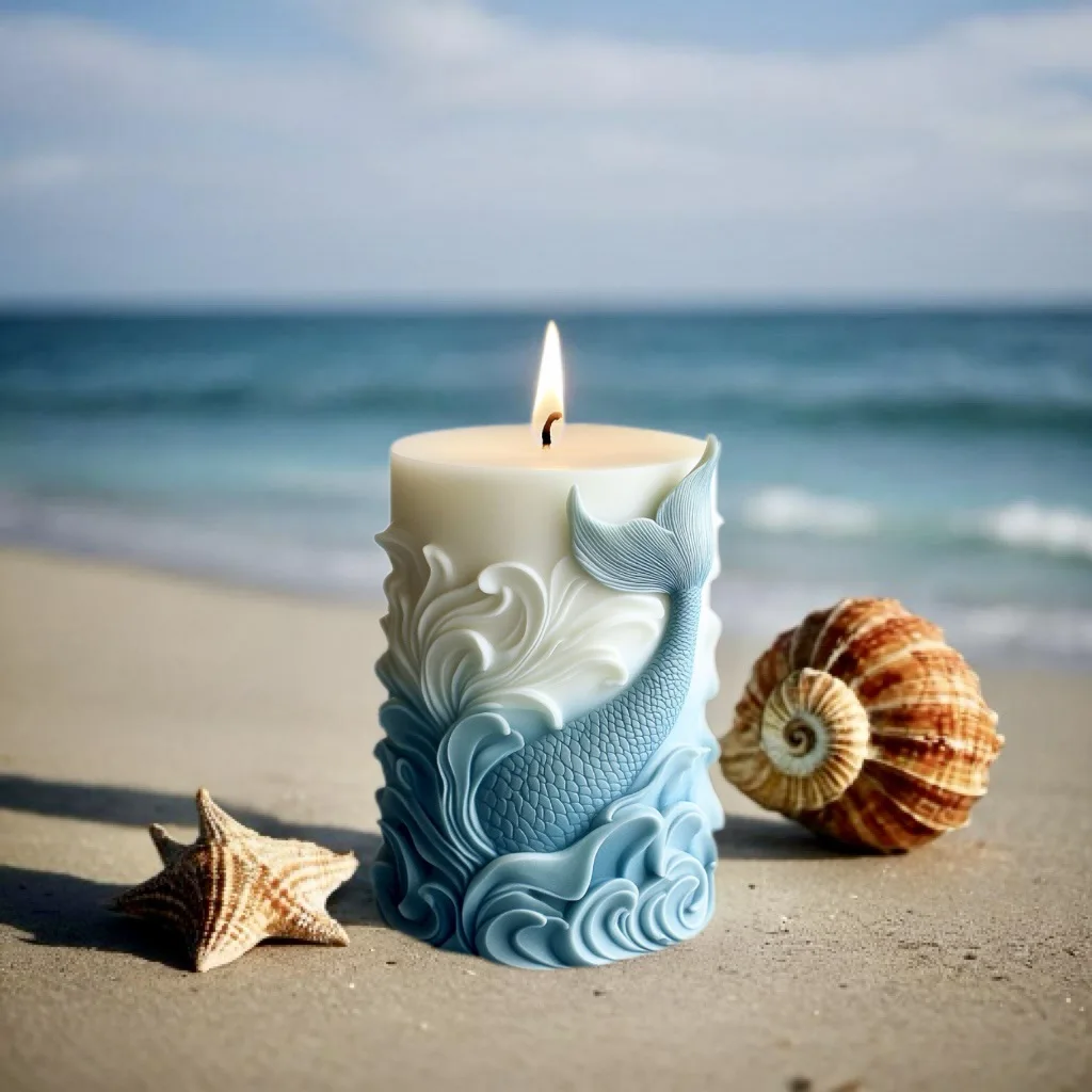 2024 ocean wave foam cylindric - Resin Ocean Wave Mold のレビューと価格