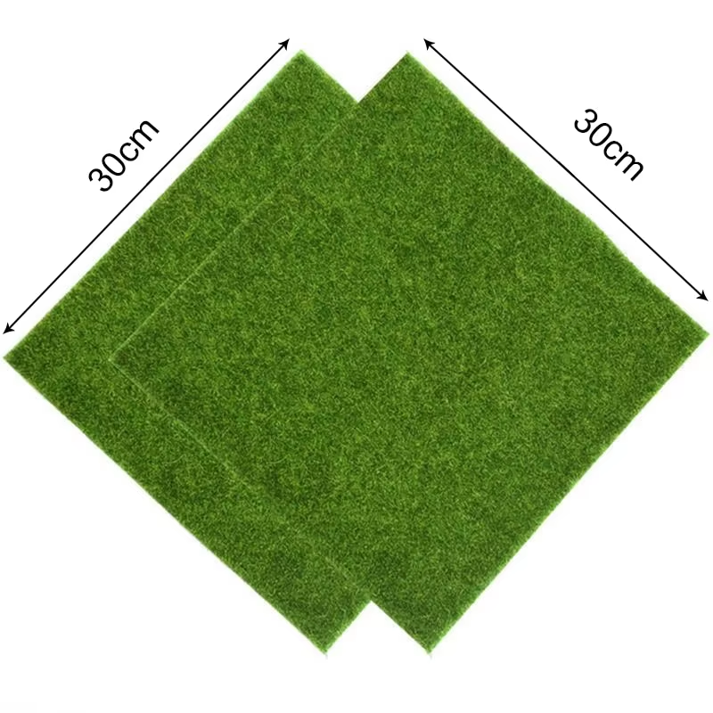 30x30cm Artificial Grassland S - Terrarium Moss Art のレビューと価格