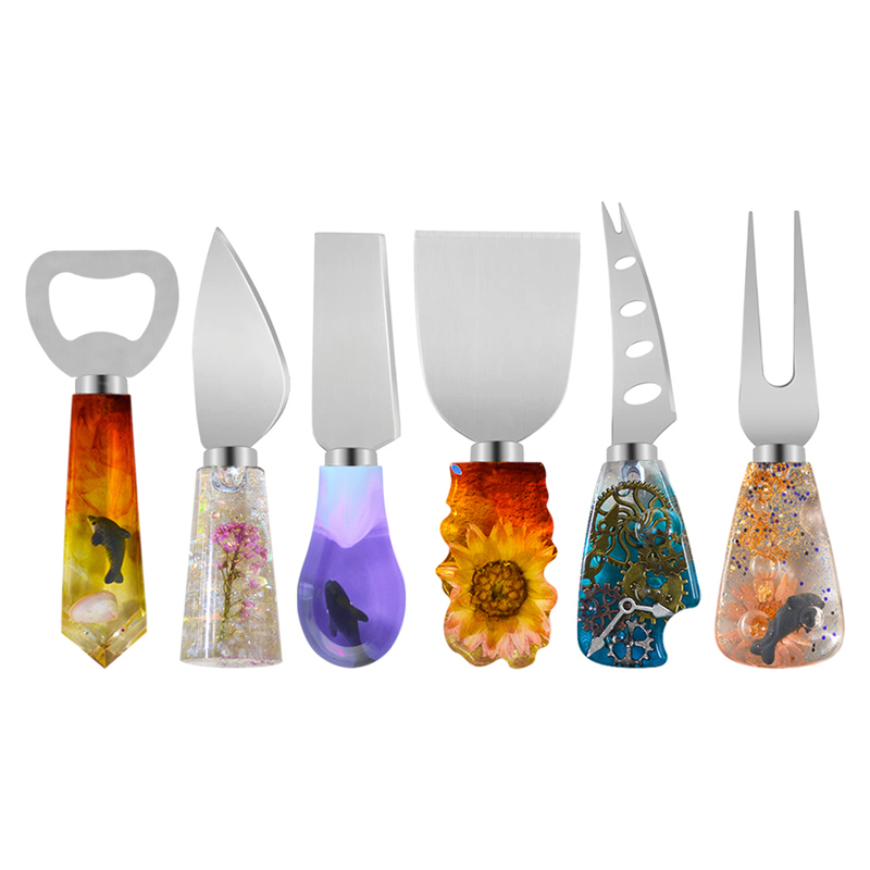 DM379 Knife And Fork Handle Re - Flower Preservation Resin のレビューと価格