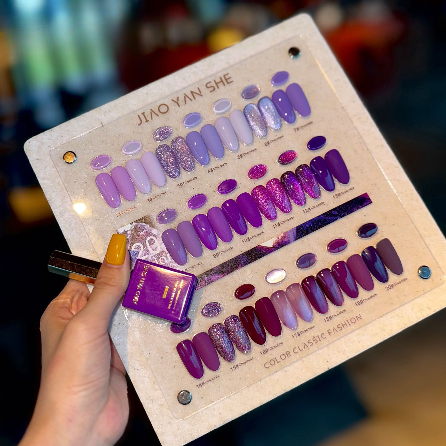 20Pcs/Set Purple Green Blue Co - Resin Glitter Pack のレビューと価格