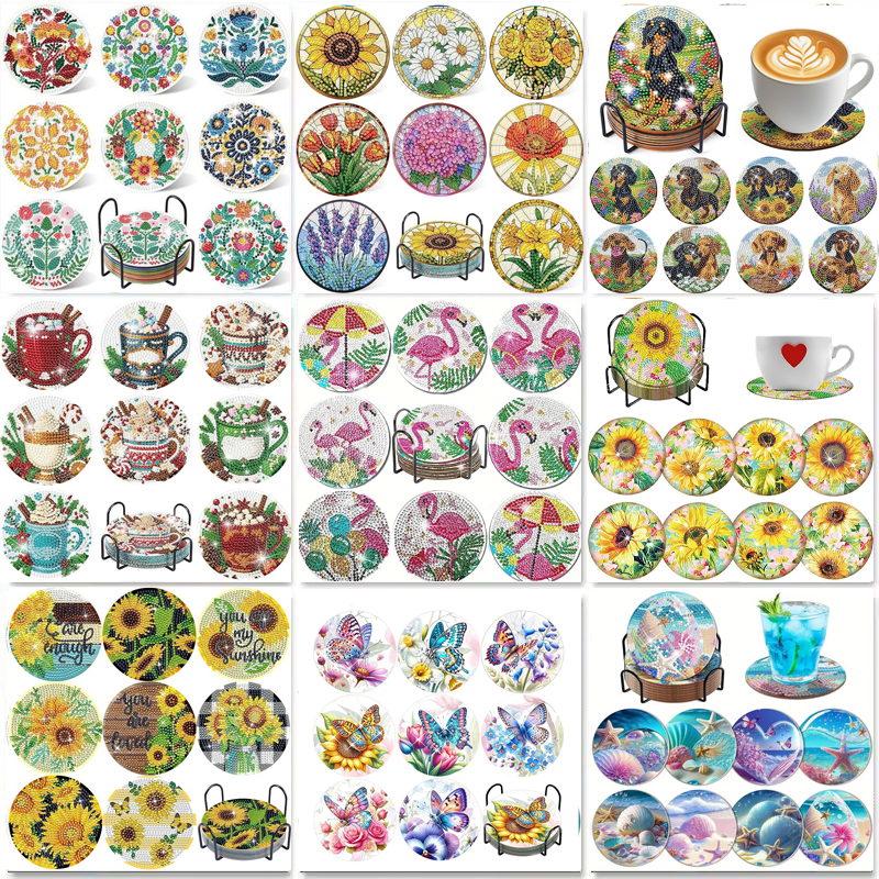 8-piece set/Diamond painting c - Resin Craft Kit のレビューと価格