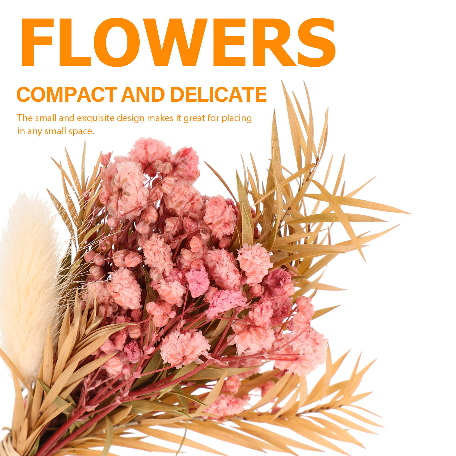 3Pcs Mini Dried Floral Bouquet - Dried Flower Bulk のレビューと価格