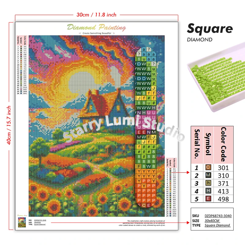 Hatsune Miku Diamond painting  - Resin Craft Kit のレビューと価格