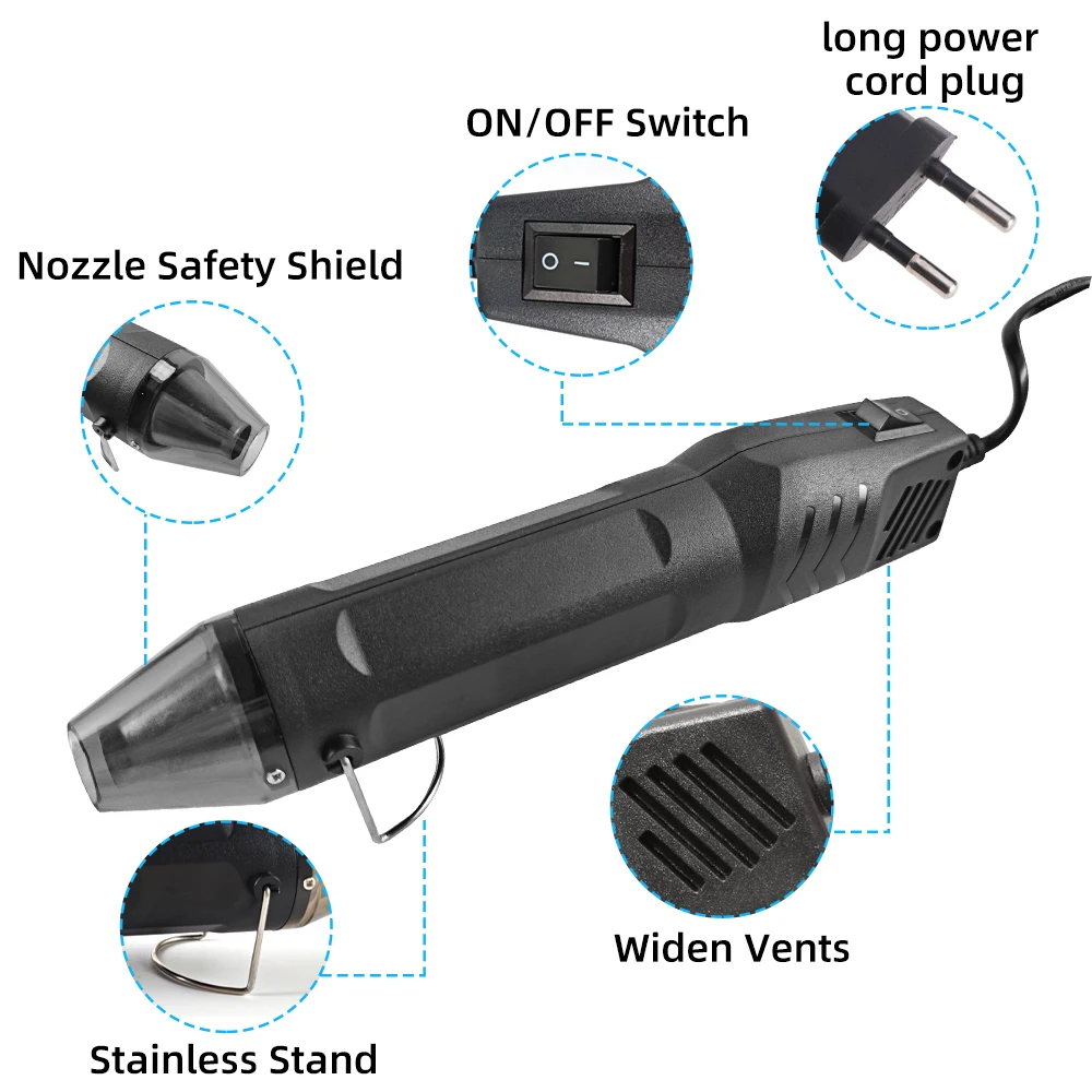 300W EU Hot Air Gun Soldering  - Heat Gun Small のレビューと価格
