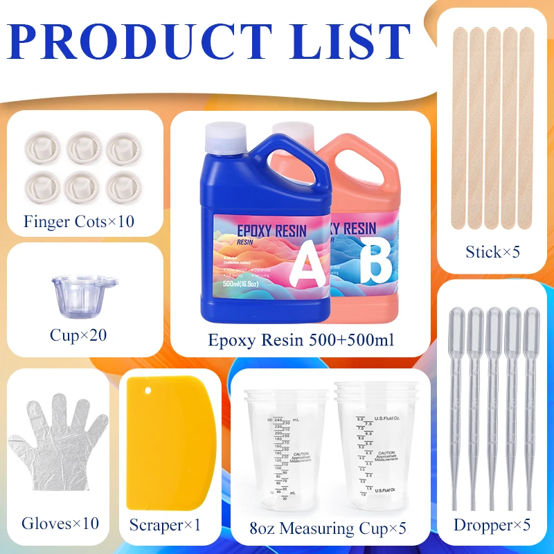 Easy Mixing Epoxy Resin Kit Cr - Resin Jewelry Kit のレビューと価格