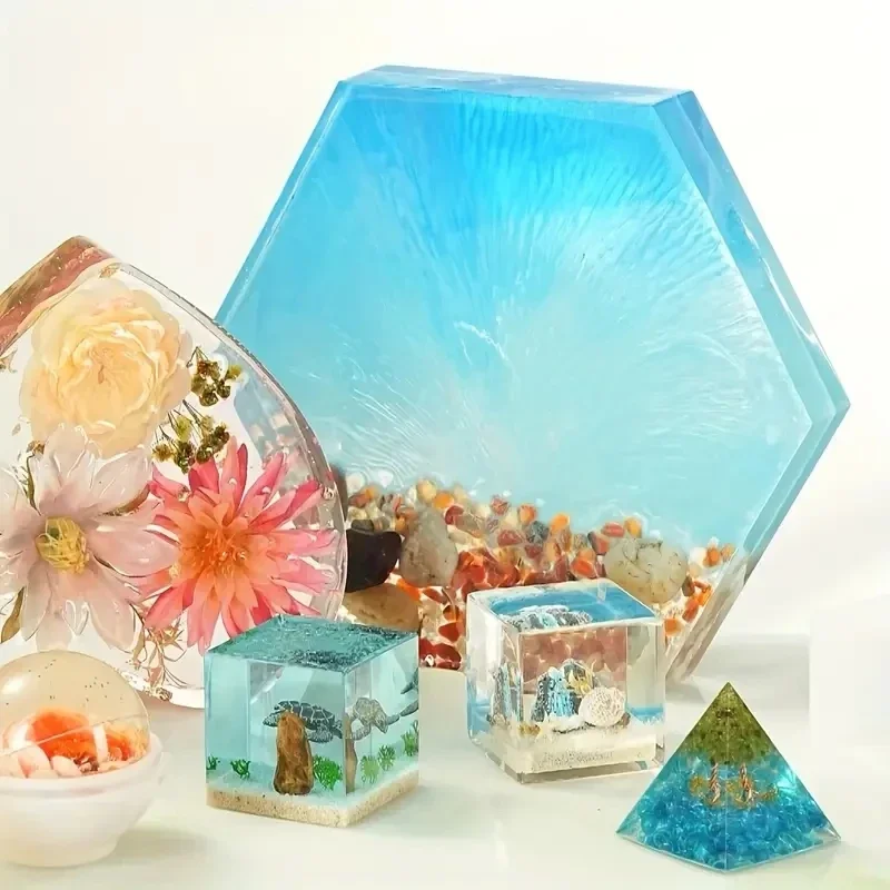 3/7pc Large Silicone Resin Mol - Flower Preservation Resin のレビューと価格