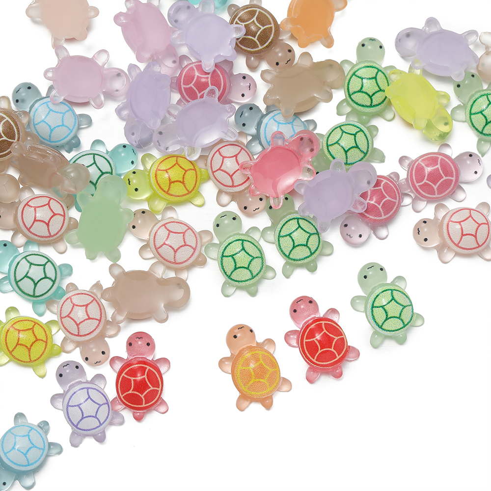 10pcs/lot Mini Resin Sea Turtl - Resin Crafts のレビューと価格