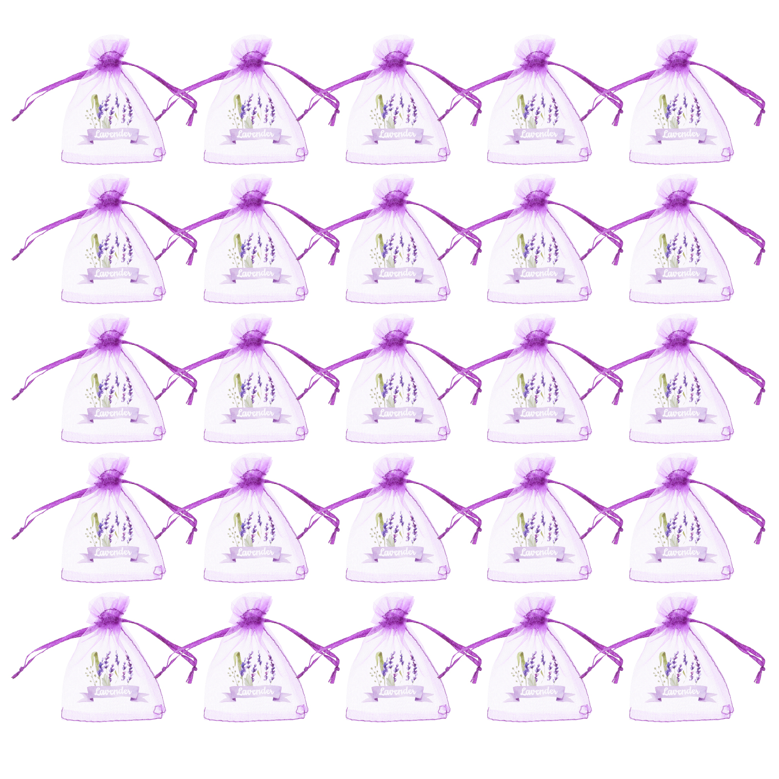 20 Pcs Empty Lavender Sachets  - Dried Flower Bulk のレビューと価格