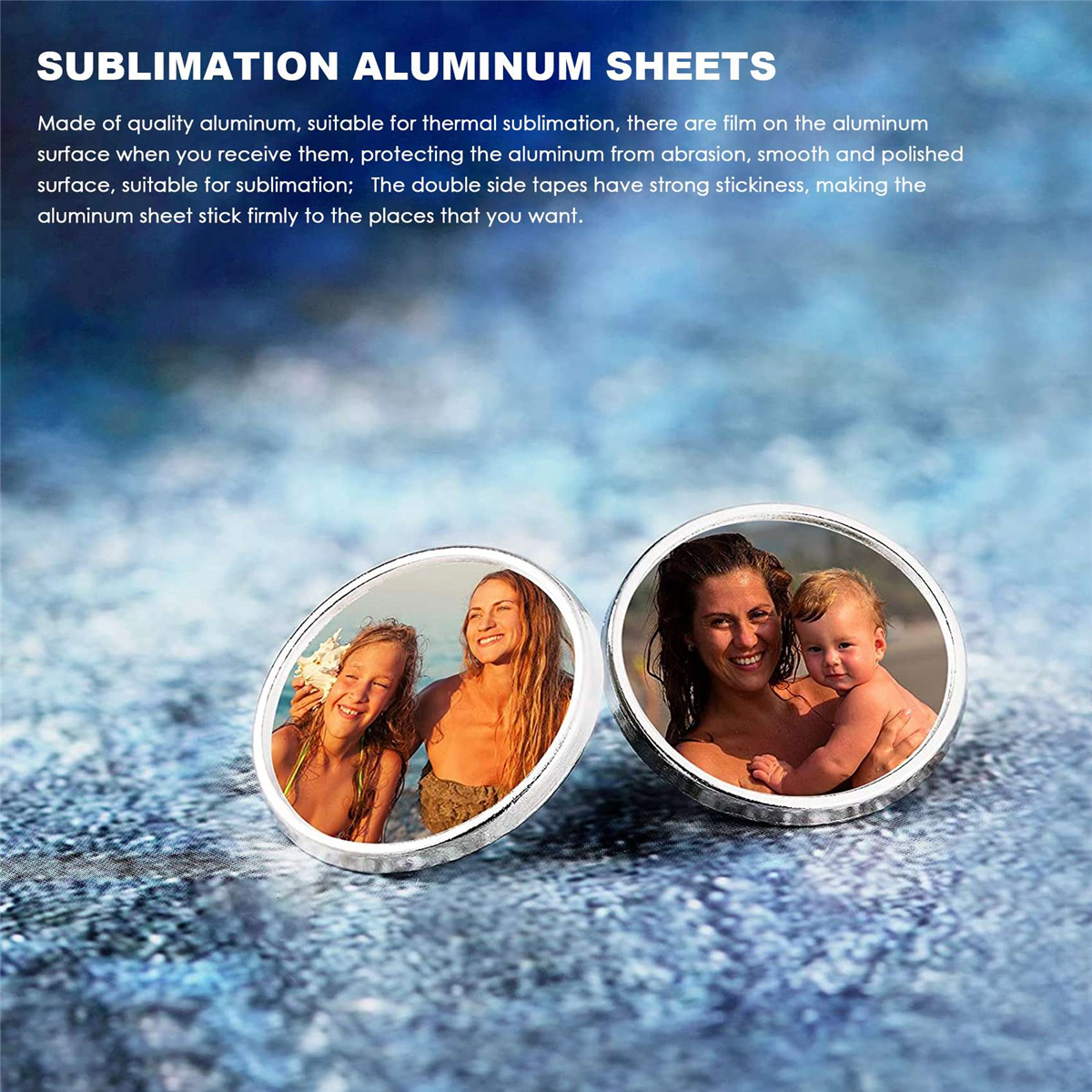 ABLG Sublimation Blank Aluminu - Bezels Set Pendant のレビューと価格