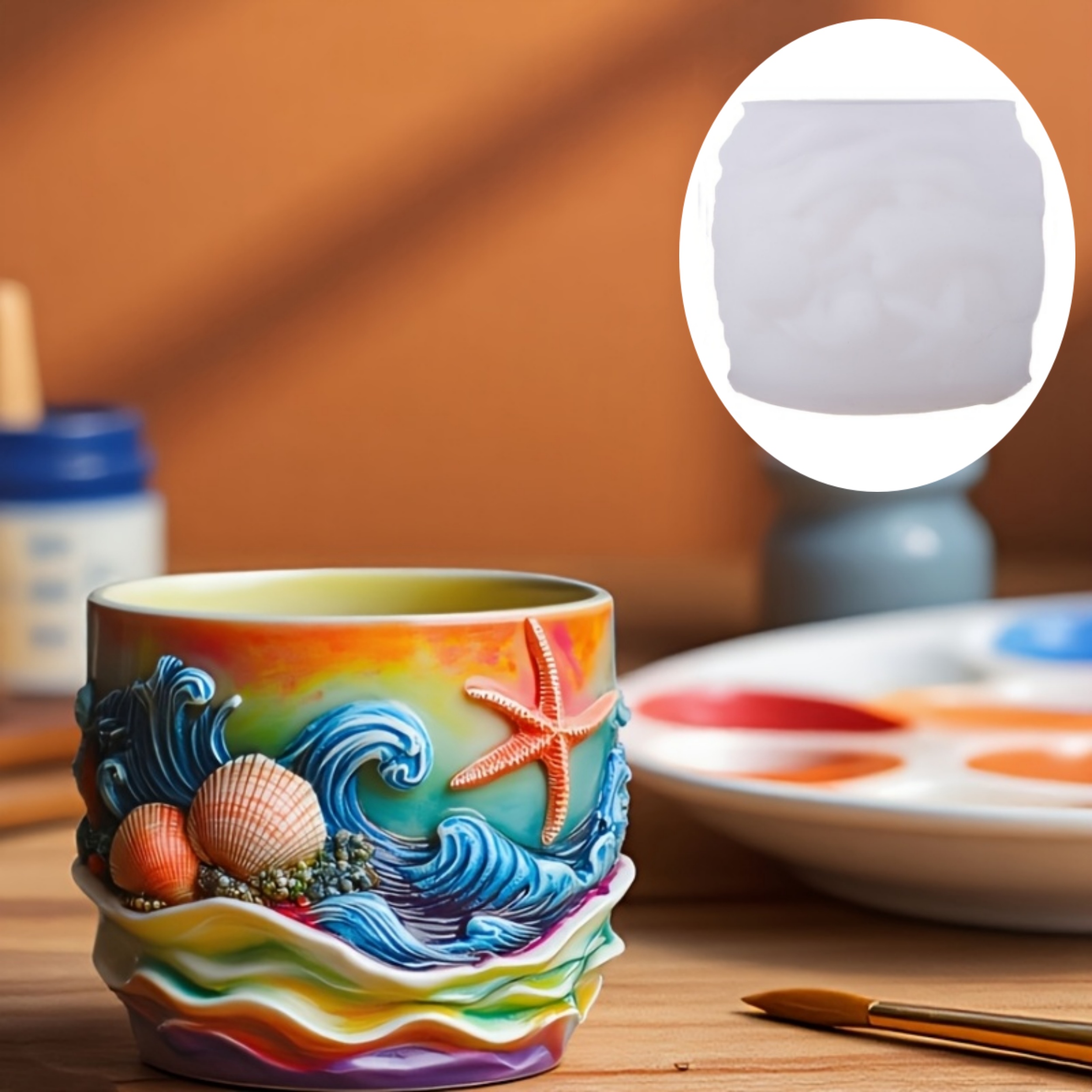 Resin silicone mold 3D ocean w - Resin Ocean Wave Mold のレビューと価格