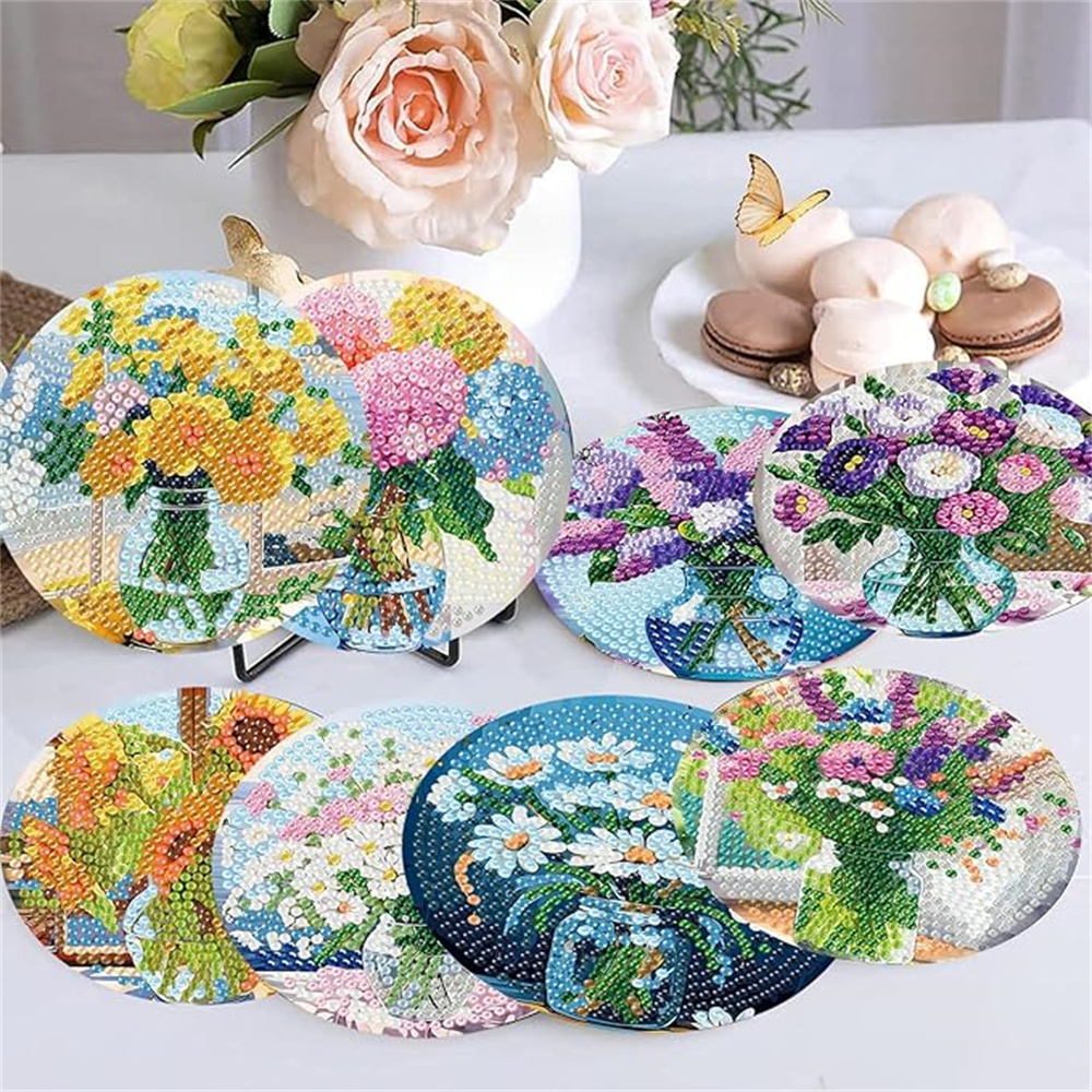 8-piece set of diamond paintin - Resin Craft Kit のレビューと価格