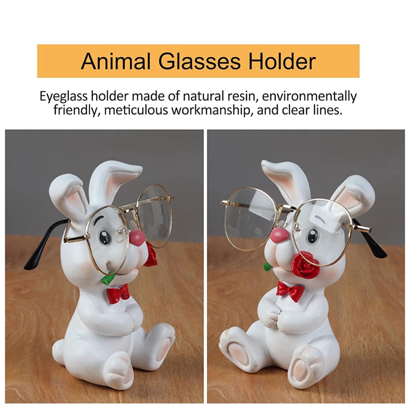 Animal Glasses Holder Resin Cr - Resin Crafts のレビューと価格