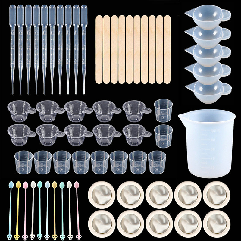 Epoxy Resin Tools Kit Silicone - Mixing Cup Silicone のレビューと価格