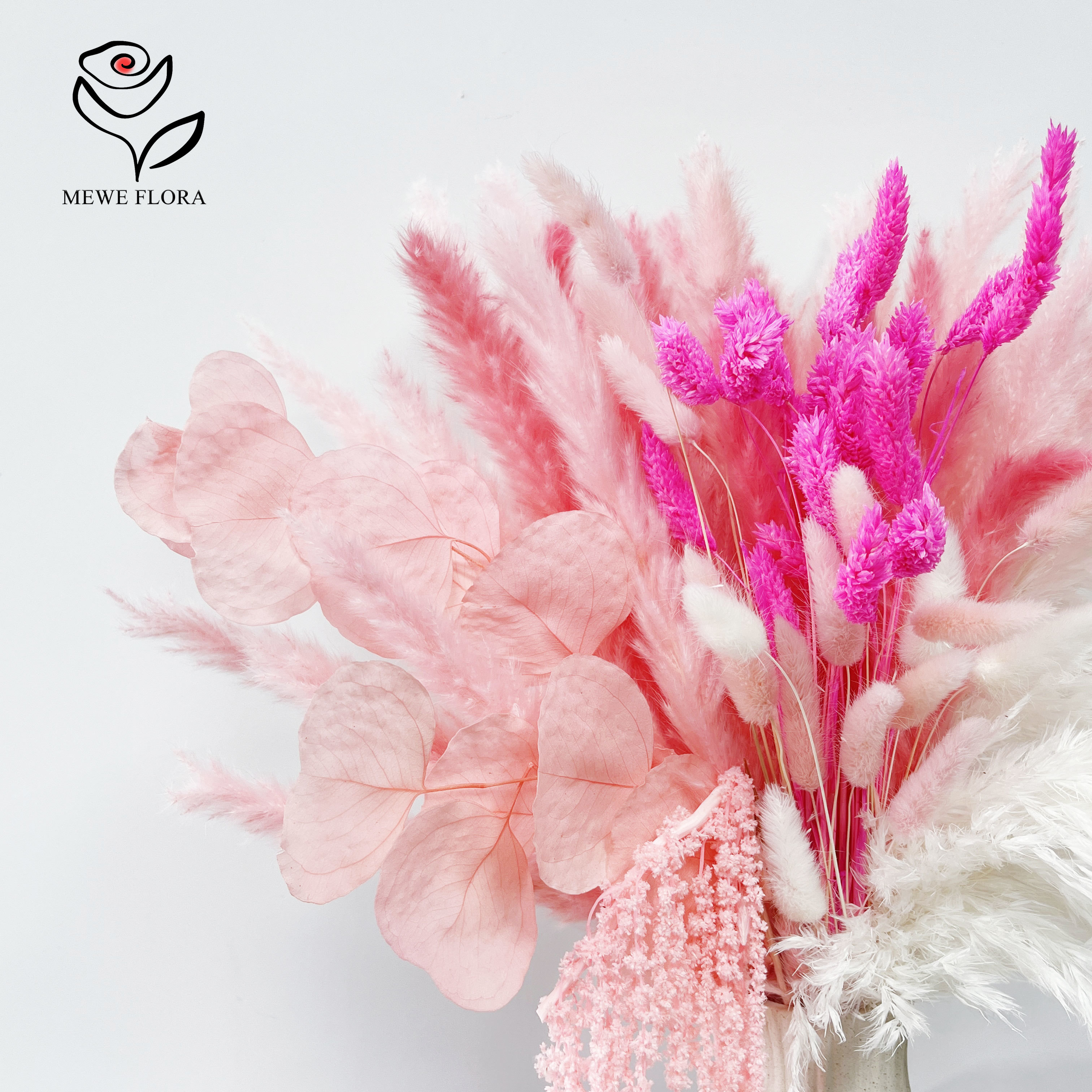 Natural Pampas Pink Dried Flow - Dried Flower Bulk のレビューと価格