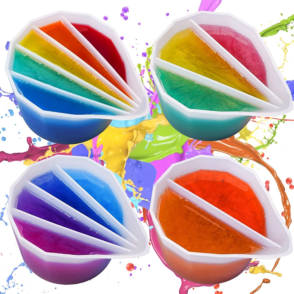 2/3/4/5 Grids Silicone Split C - Mixing Cup Silicone のレビューと価格